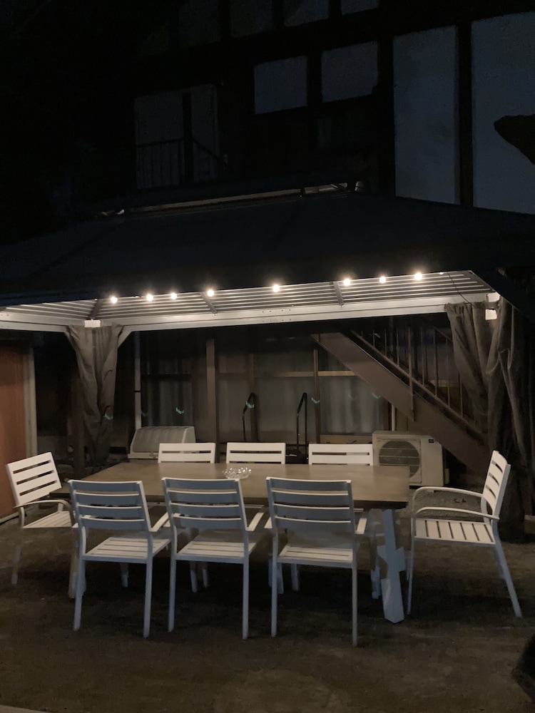 貸別荘「きよみず邸」１階貸切、近隣天然温泉、伊香保・榛名30分、年中BBQ・雨天OK! 最大20名 禁煙 テラス / パティオ0 | きよみず邸