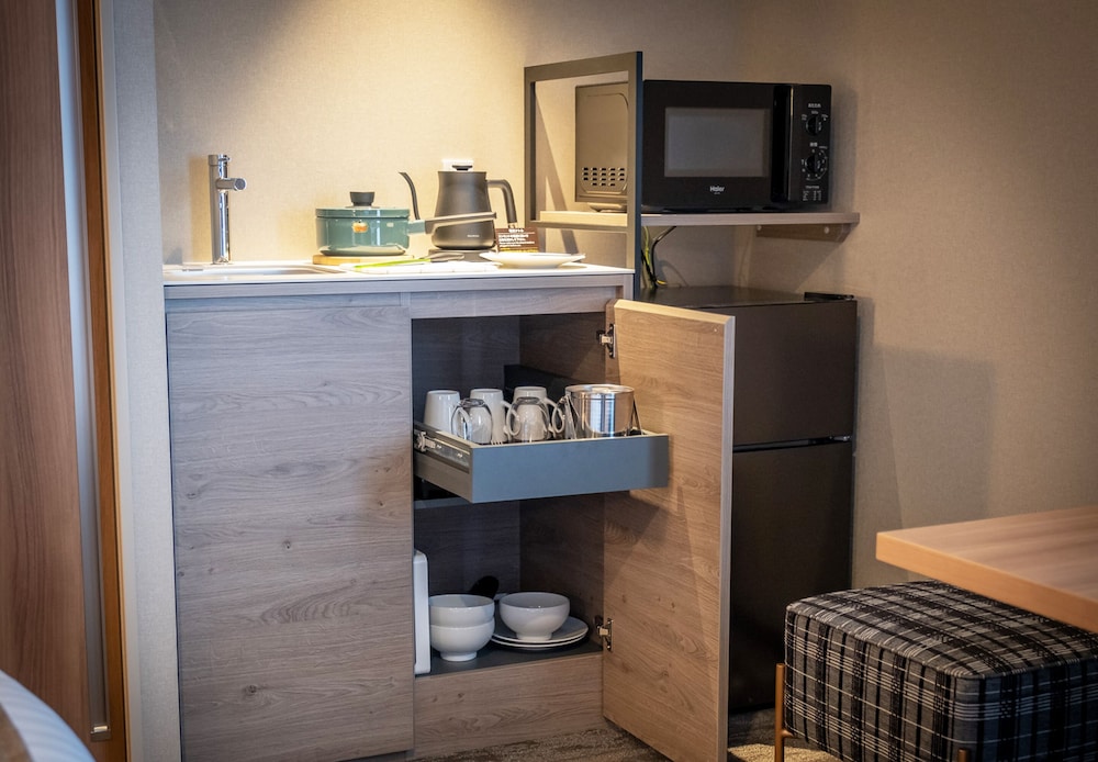 コーナーツイン (2名様利用) 禁煙 専用簡易キッチン3 | 東急ステイ函館朝市 灯の湯