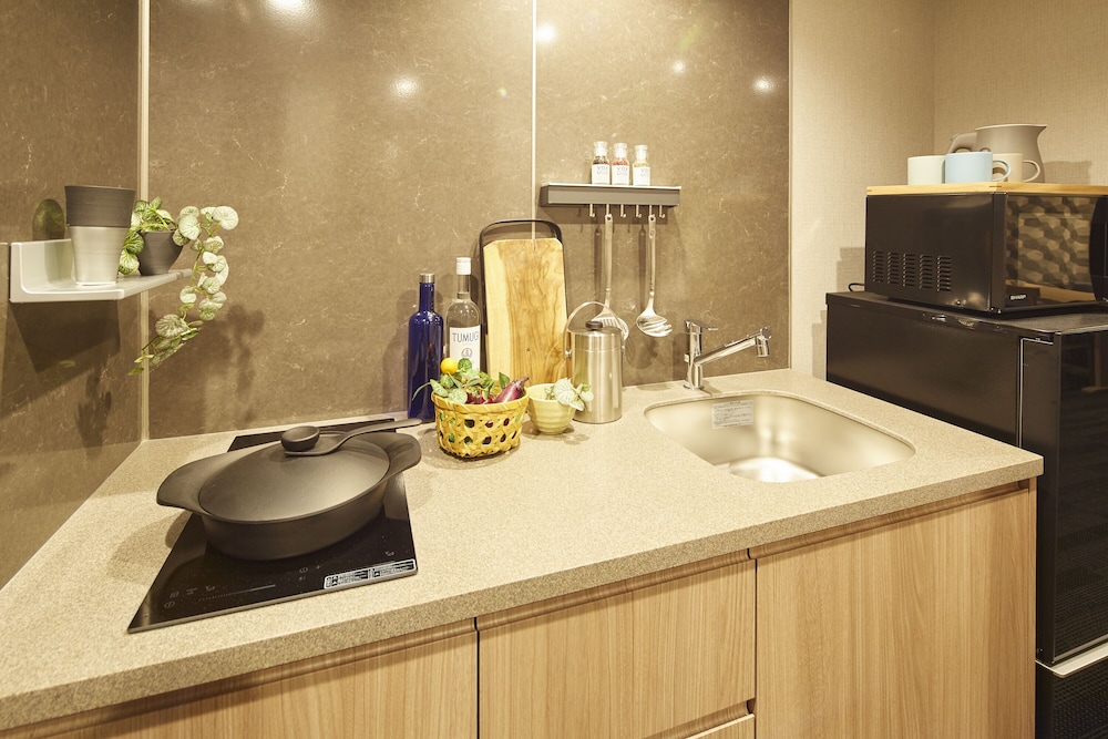 スーペリア ファミリールーム 専用簡易キッチン0 | MONday Apart 浜松町大門