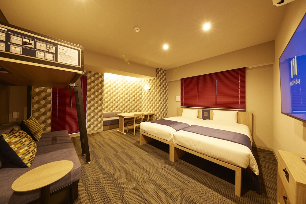 スーペリア ファミリールーム 客室1 | MONday Apart 浜松町大門