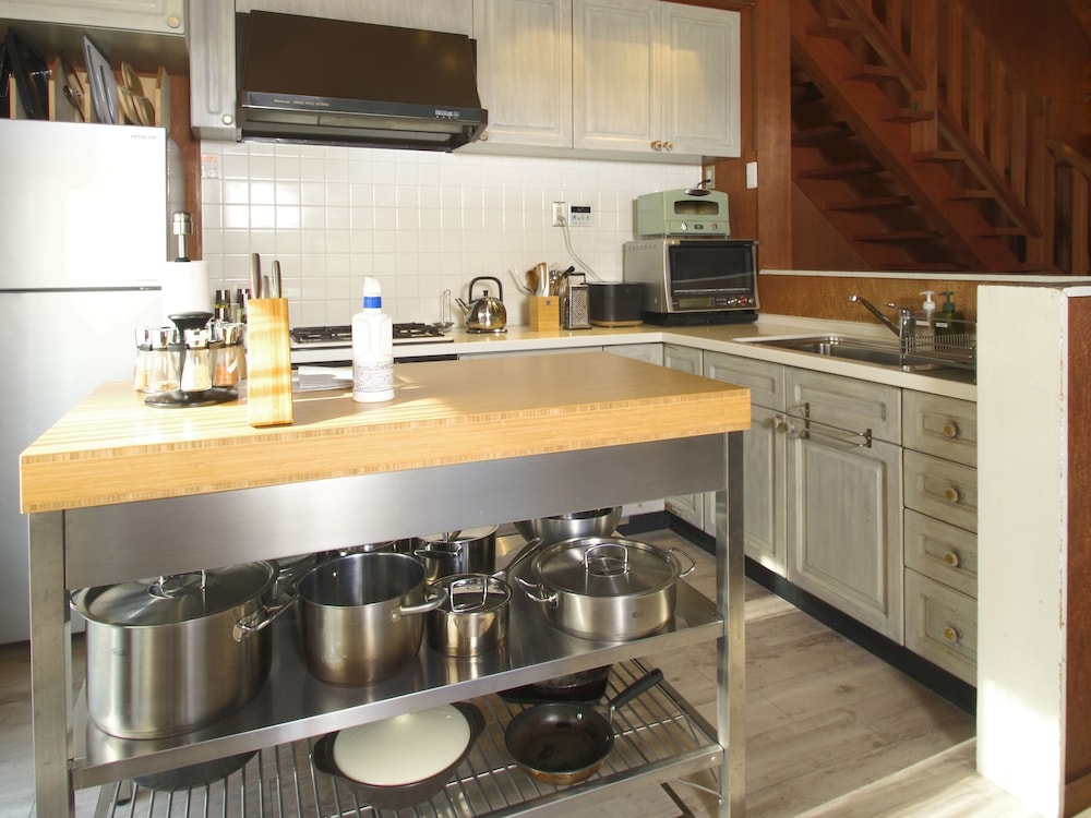 [コテージ] 120平米·離れ貸切 (2階建/暖炉·デッキ付) 禁煙 専用キッチン0 | La Terrasse Awaji