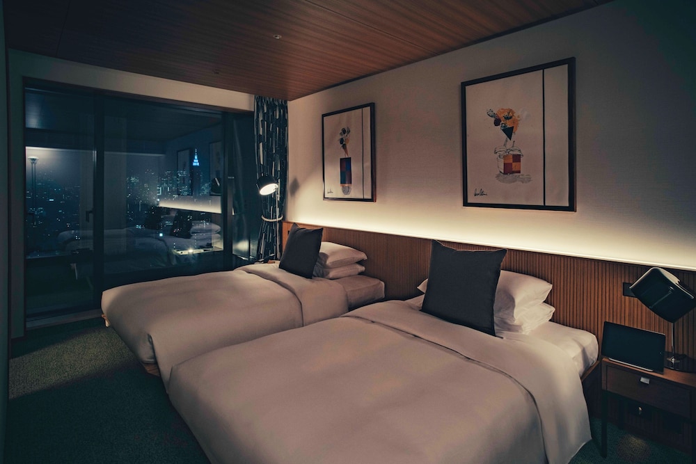 デラックスツインルーム シティビュー 禁煙 客室5 | THE AOYAMA GRAND HOTEL