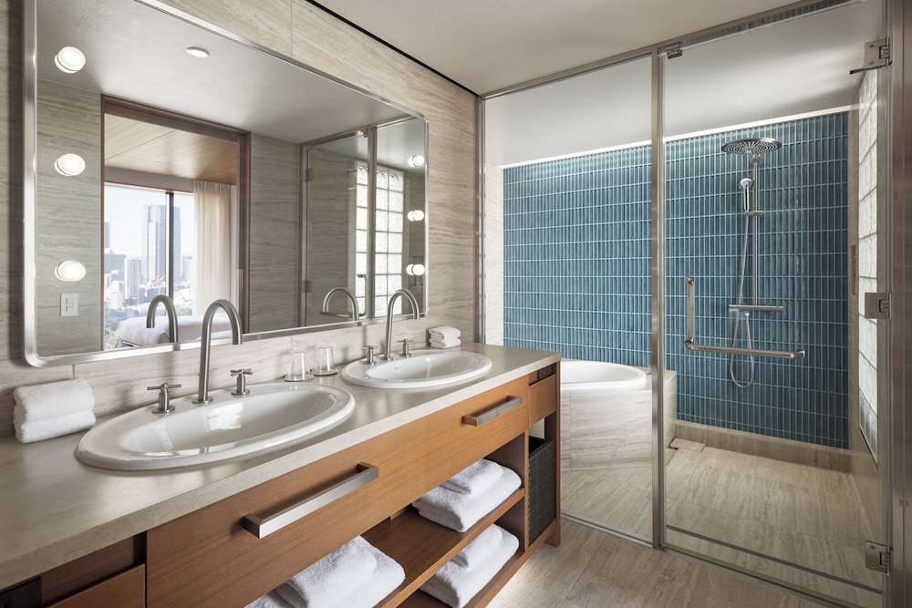 246スイートツイン シティビュー 禁煙 バスルーム2 | THE AOYAMA GRAND HOTEL