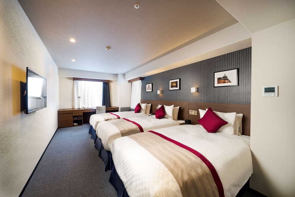 スタンダード ルーム シングルベッド 3 台 禁煙 冷蔵庫 (Larger Room) 客室3 | ベストウェスタンプラス福岡天神南