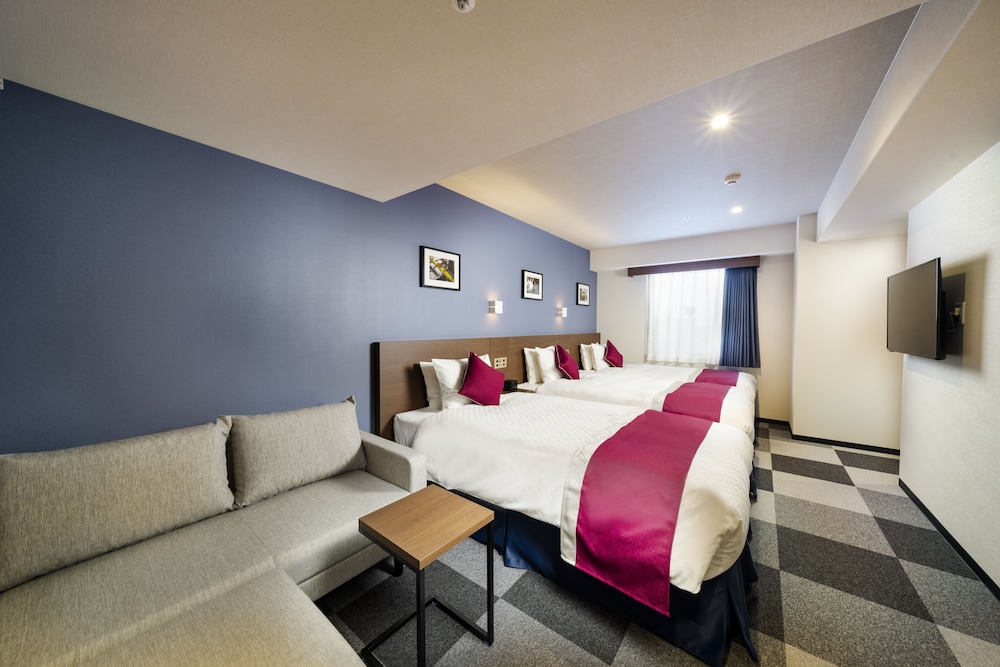 スタンダード ルーム シングルベッド 3 台 禁煙 冷蔵庫 (Larger Room) 客室7 | ベストウェスタンプラス福岡天神南