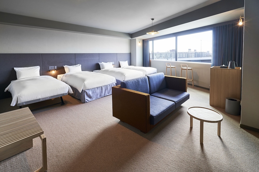 ラグジュアリー デラックス ツイン スタッキングベッド付 禁煙 (バスタブ付き) | THE REIGN HOTEL KYOTO