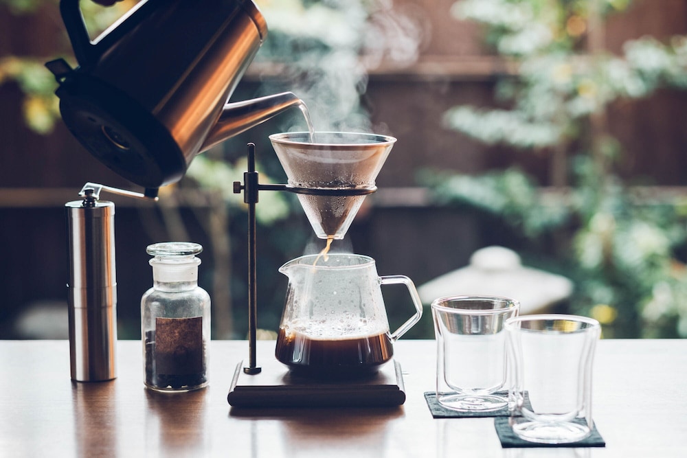 一棟貸し 半露天風呂付 コーヒー / コーヒーメーカー0 | つきひの家 京都