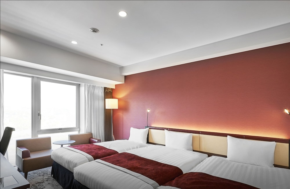 [禁煙/景観なし] スーペリアツイン+EXベッド | ダイワロイネットホテル福山駅前