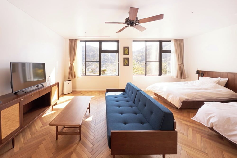 デラックス トリプルルーム 部屋からの景観0 | 五島列島リゾートホテルマルゲリータ奈良尾