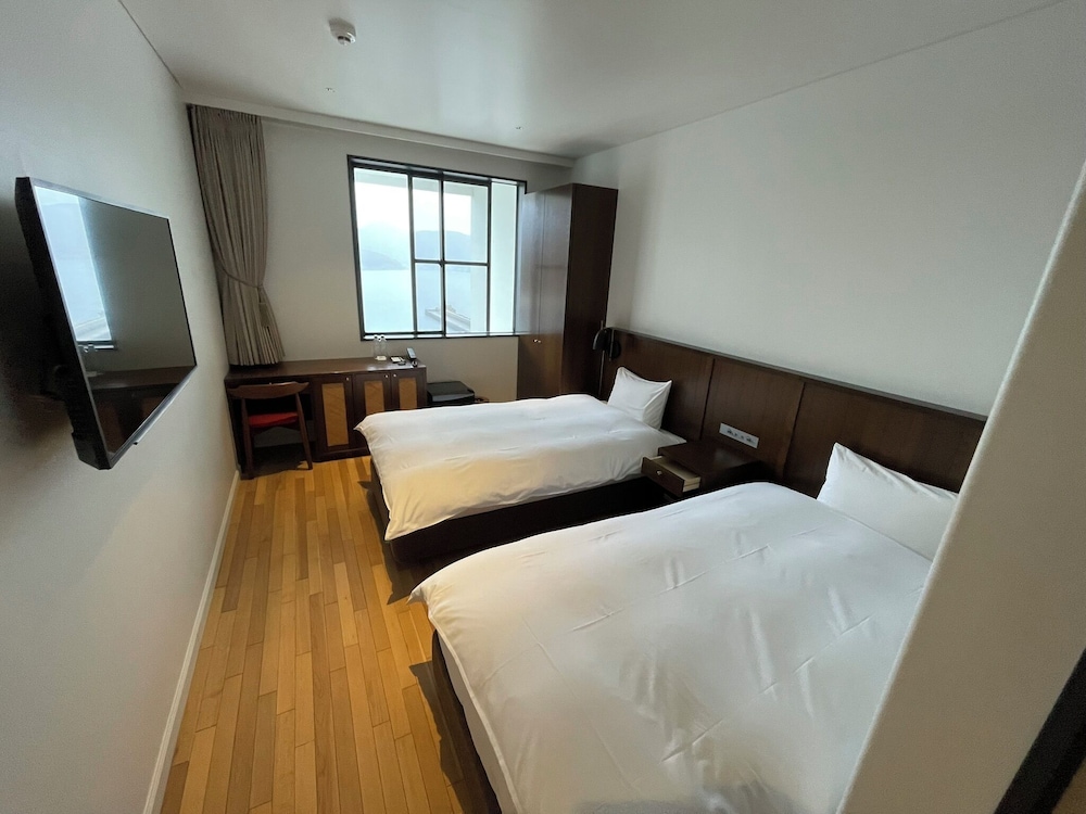 スーペリア ツインルーム オーシャンビュー 部屋からの景観0 | 五島列島リゾートホテルマルゲリータ奈良尾