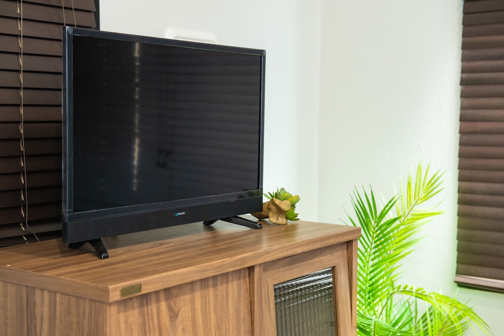 ダブルベットルーム テレビ2 | JR Komagome Apartment 1-3