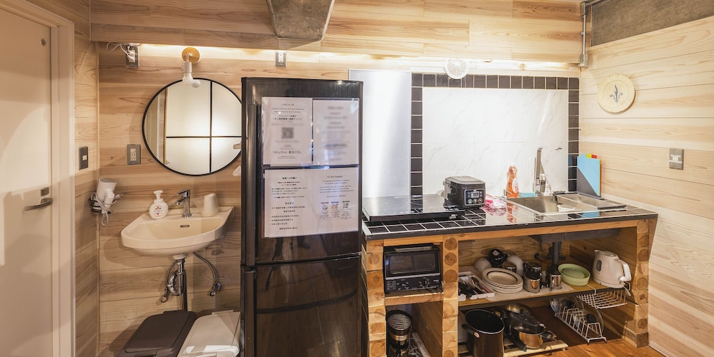 アパートメント (A) 専用キッチン2 | スプリングスヴィレッジ箱根 グランピングリゾート