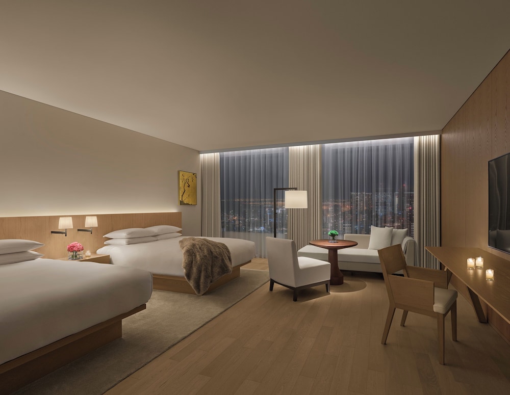 プレミア ルーム クイーンベッド 2 台 シティビュー 部屋からの景観0 | 東京エディション虎ノ門