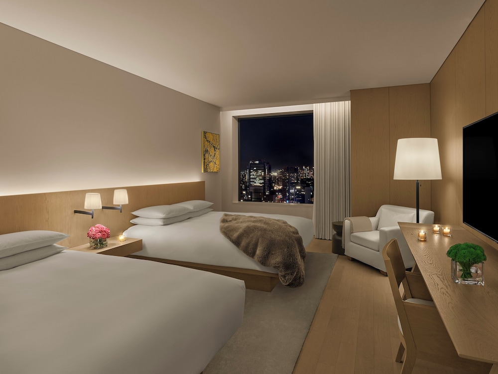 ルーム クイーンベッド 2 台 シティビュー 部屋からの景観0 | 東京エディション虎ノ門