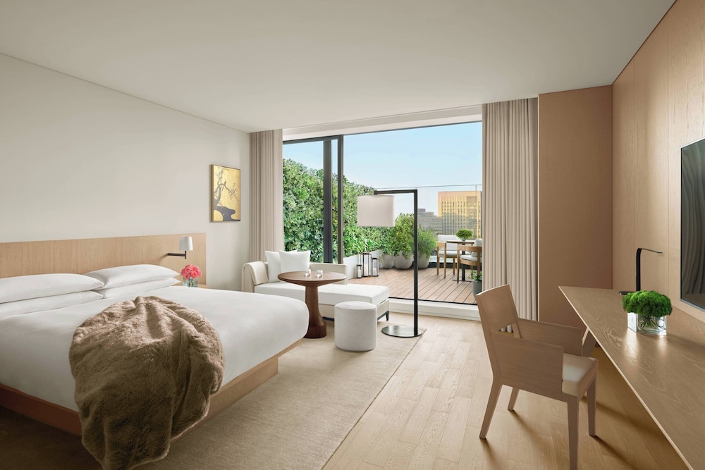 スタジオ キングベッド 1 台 バルコニー シティビュー | 東京エディション虎ノ門