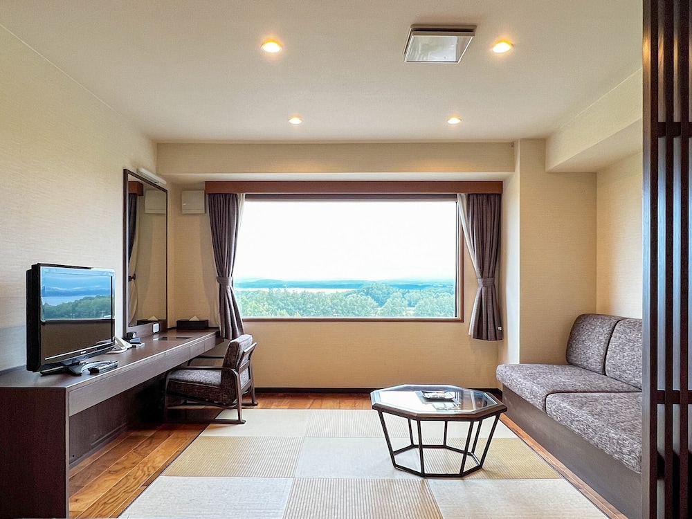 和洋室 禁煙 部屋からの景観0 | 北天の丘 あばしり湖鶴雅リゾート