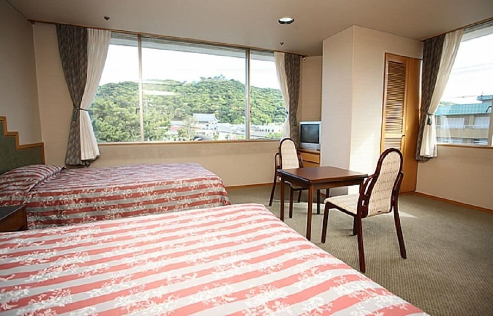 ツイン 喫煙 海鮮会席ディナー/朝食付き レストラン 部屋からの景観0 | 海月館