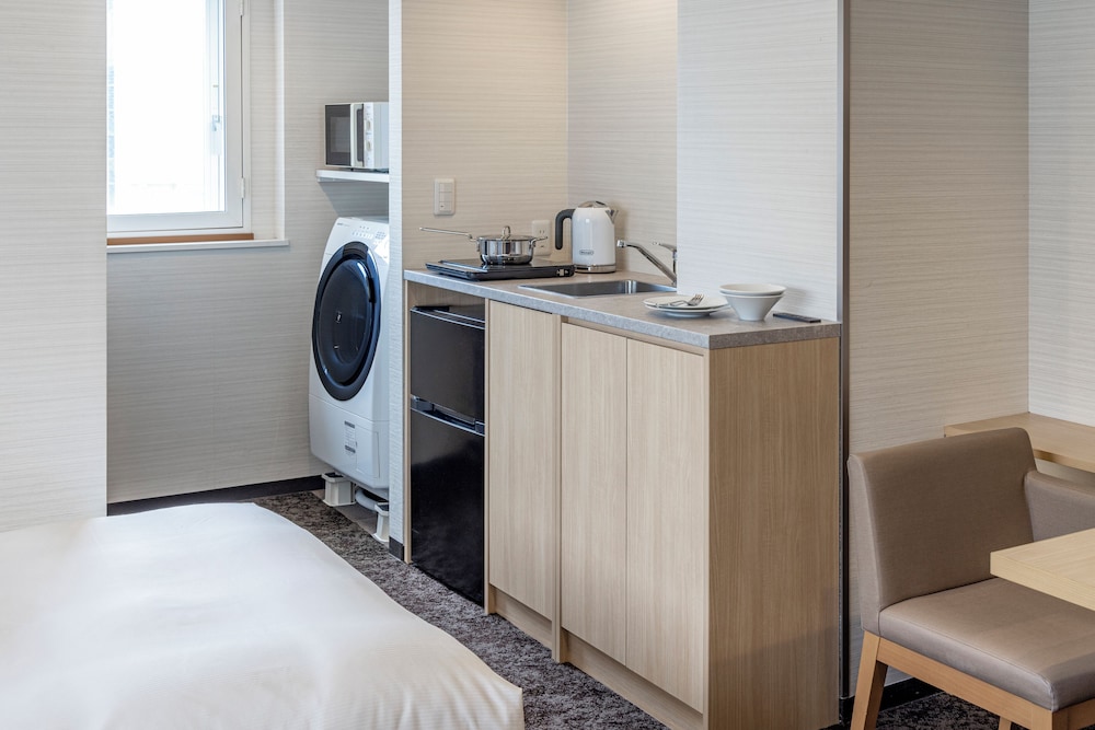スーペリア ツインルーム 26㎡ 禁煙 2ベッド 洗濯乾燥機、ミニキッチン付き 専用簡易キッチン0 | 東急ステイ築地