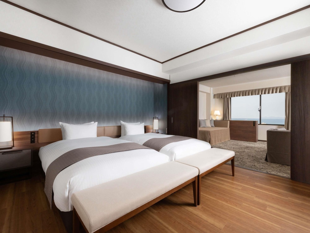 Privilege ジュニア スイート ベッド (複数台) シービュー 客室8 | メルキュール佐賀唐津リゾート
