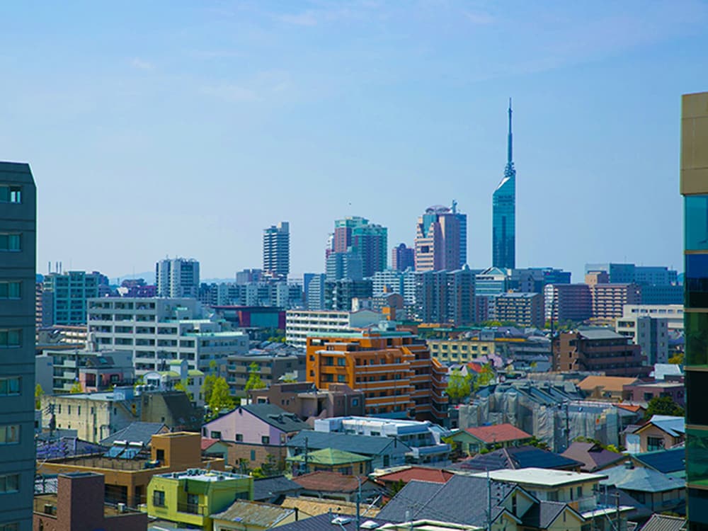 コーナーダブルルーム　喫煙可 シティ ビュー0 | 平和台ホテル 5