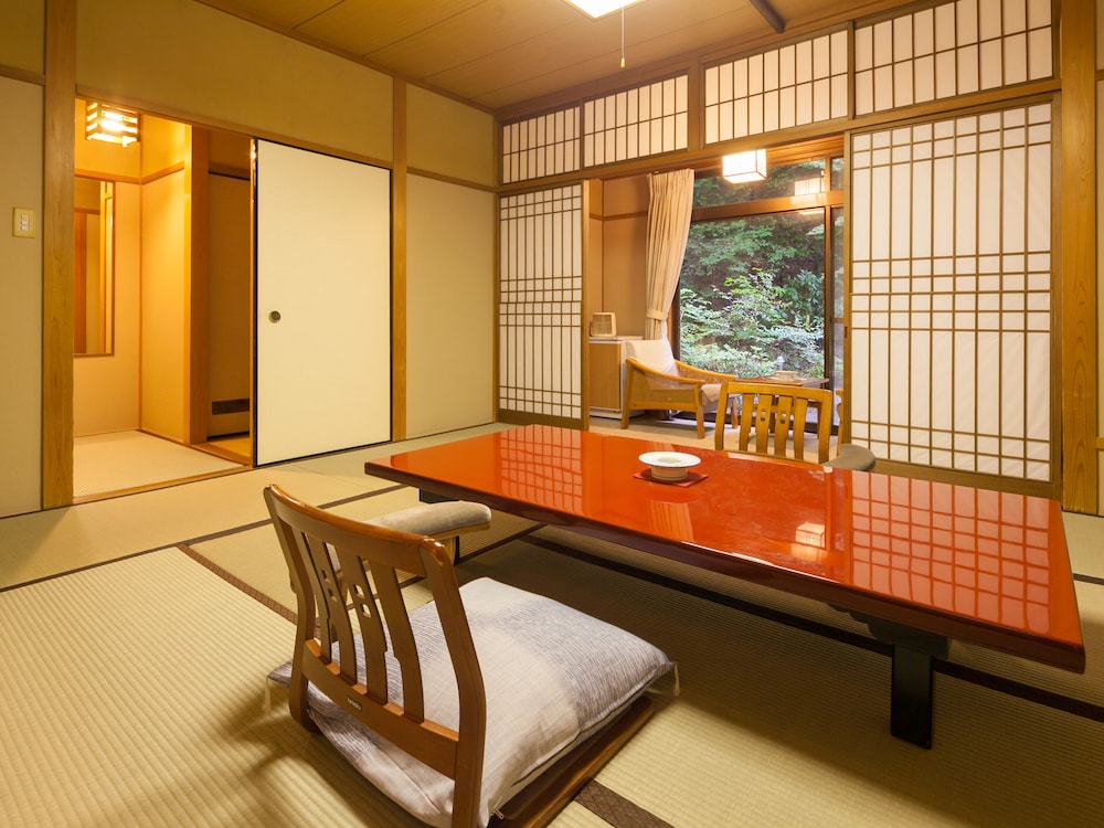 和室 禁煙 (10 Tatami Mats, Check-in by 8 PM) 客室3 | 有馬温泉 月光園 游月山荘