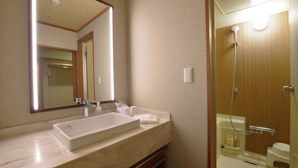 デラックス [本館] ツイン (40㎡) バスルーム0 | 第一滝本館