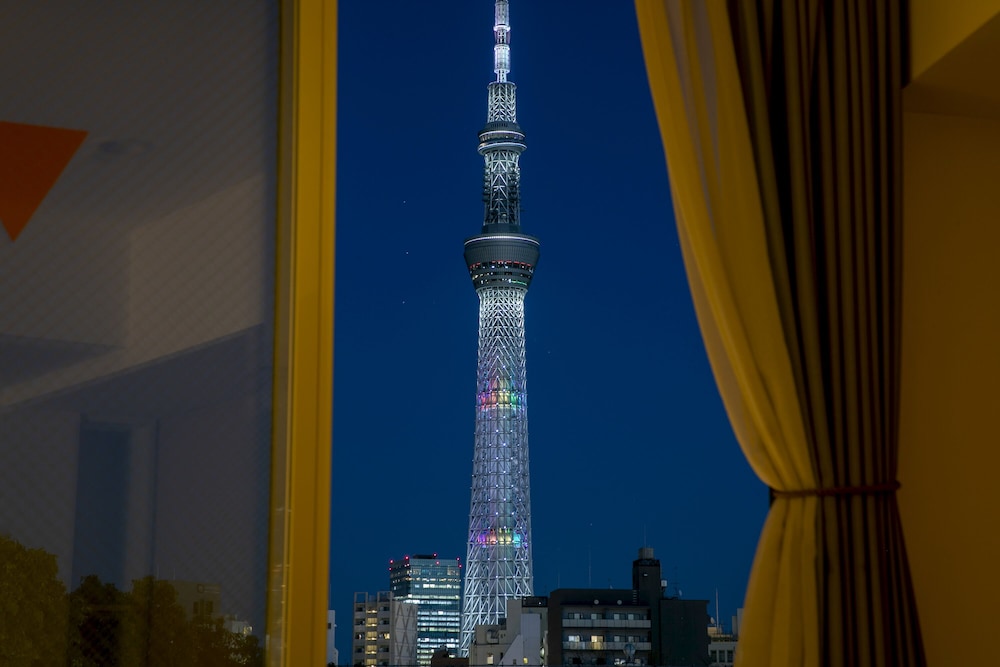 スカイプレミアムルーム 禁煙 (高層階・眺望確約) バルコニーからの眺望1 | レジデンシャルホテル ビーコンテ浅草