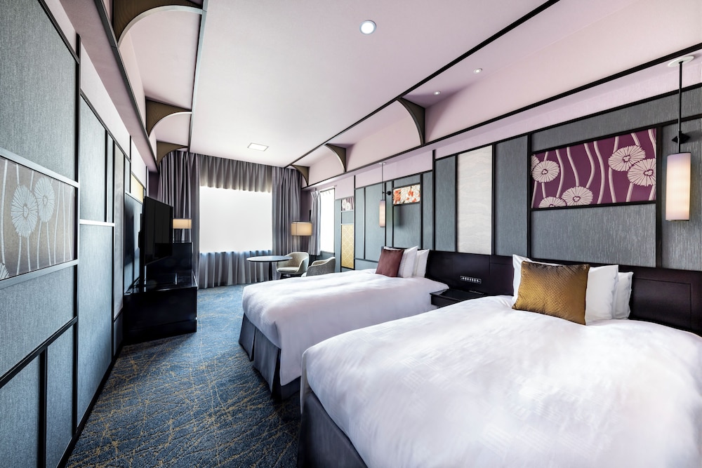 コンセプトルーム “Myakumyaku” コーナー デラックス ツインルーム 禁煙 (2名利用) 客室1 | ザ ロイヤルパークホテル 京都三条