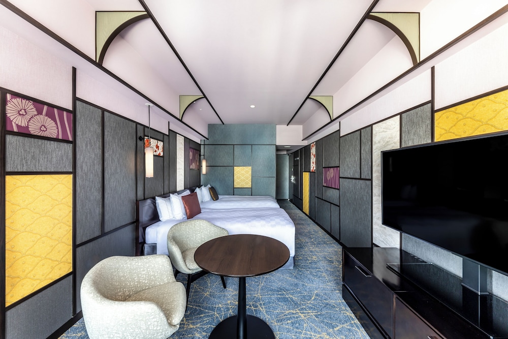 コンセプトルーム “Myakumyaku” コーナー デラックス ツインルーム 禁煙 (2名利用) | ザ ロイヤルパークホテル 京都三条