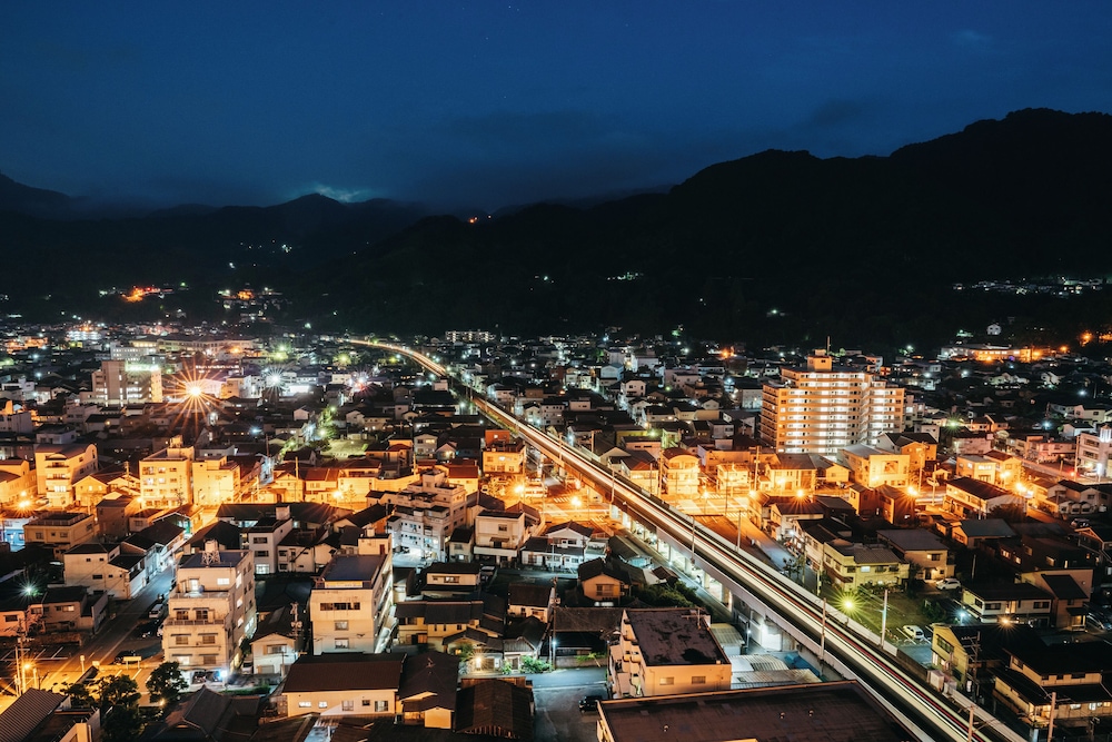 デラックスツインルーム 禁煙 部屋からの景観0 | 亀の井ホテル 別府
