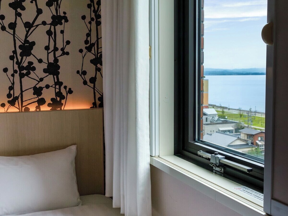 ダブルルーム クイーンベッド 1 台 禁煙 バルコニーからの眺望0 | 西鉄リゾートイン別府