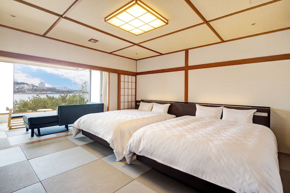 [オ―シャンビュー]スーペリア和室+ツインベッド/禁煙 客室2 | 白良荘グランドホテル