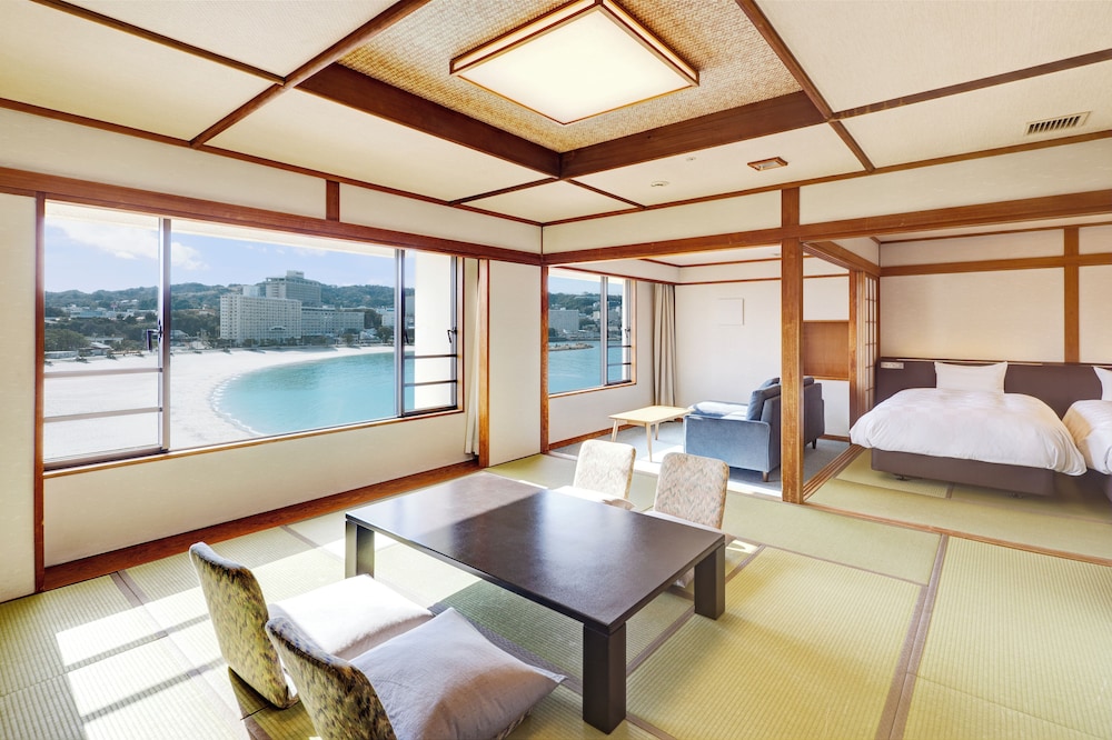 【オ―シャンビュー】デラックス和室+ツインベッド／禁煙 | 白良荘グランドホテル