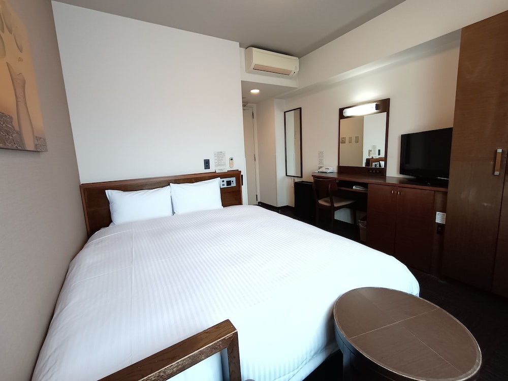 本館 ダブルルーム 禁煙（ベッド幅160cm） | ホテルルートインいわき泉駅前