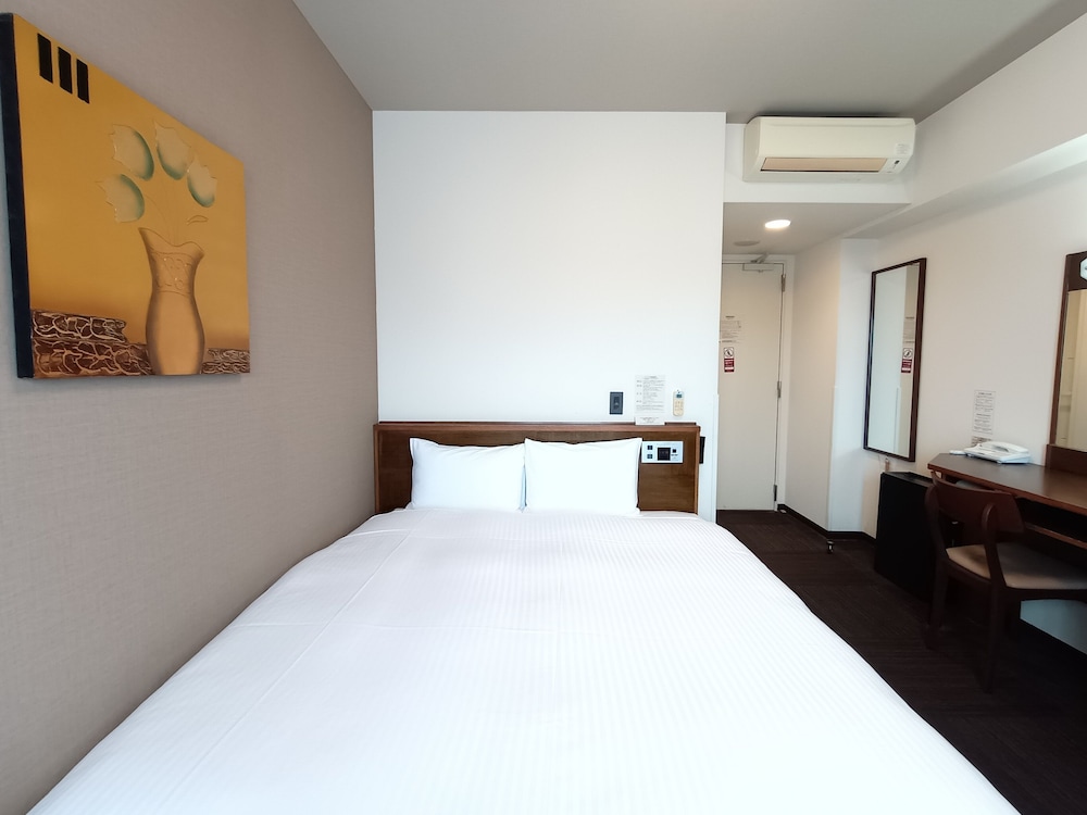 本館 ダブルルーム 禁煙（ベッド幅160cm） 客室2 | ホテルルートインいわき泉駅前