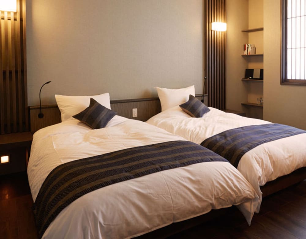 ラグジュアリー ツインルーム 2 ベッドルーム 禁煙 専用バスルーム 客室5 | 旅館 神仙