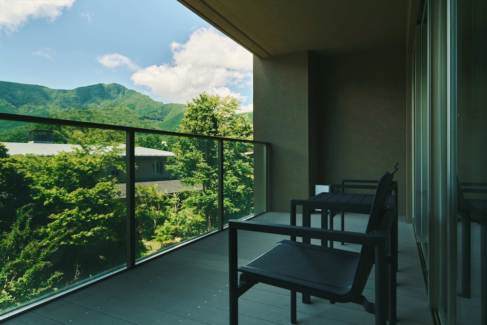 温泉内風呂付洋室 ガーデンビュー [禁煙] 部屋からの景観1 | 箱根翡翠