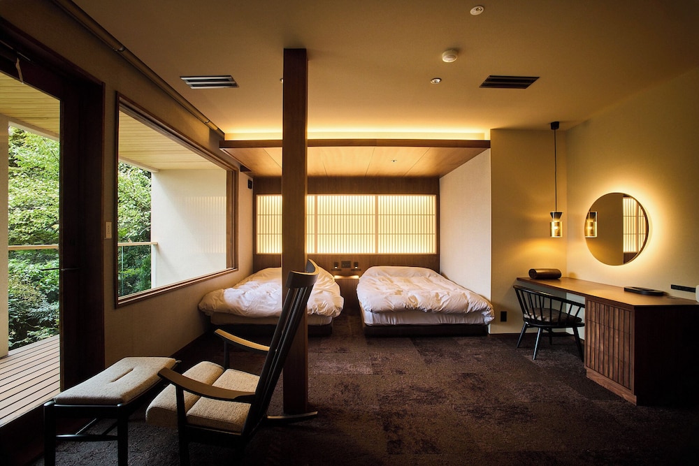 Japanese-Western style Two Bedroom with Private Bathroom Non Smoking 客室48 | Jinya Ryokan
