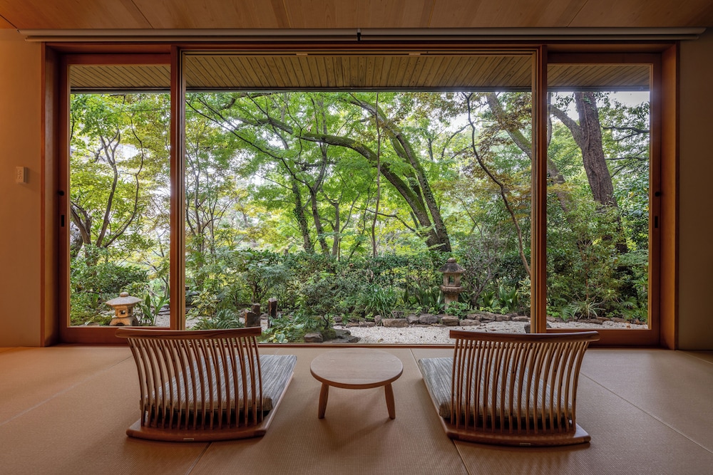 Japanese-Western style Two Bedroom with Private Bathroom Non Smoking リビング エリア0 | Jinya Ryokan