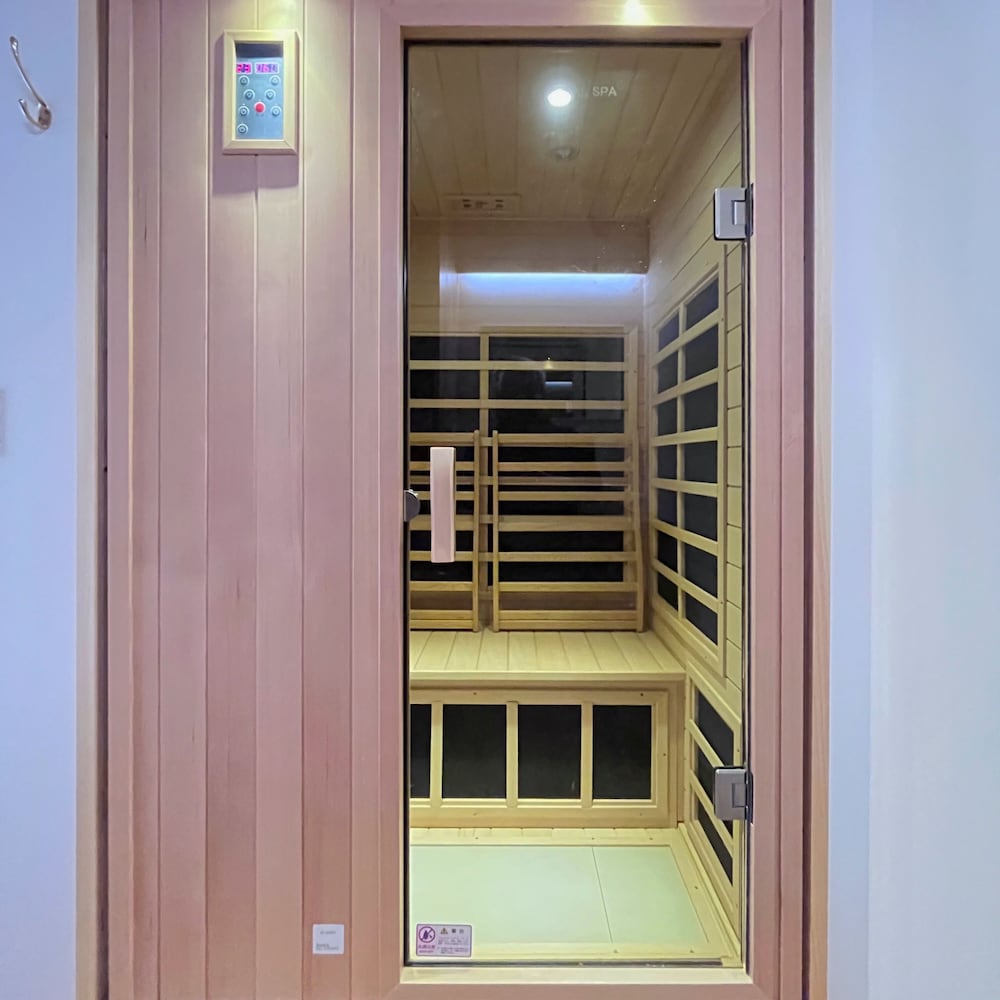 ハーバーテラス スーペリアルーム 専用サウナ付き 禁煙 バスルームの設備0 | マイロッジ直島　My Lodge Naoshima