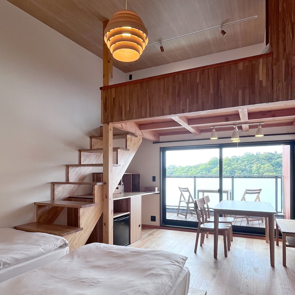 ハーバーテラス デラックスルーム 専用サウナ付き 禁煙 | マイロッジ直島　My Lodge Naoshima