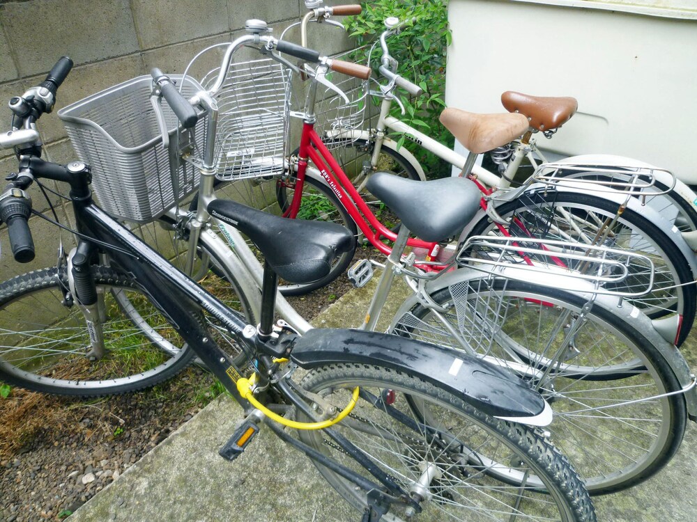 駐車場1 | Free bike & free WIFI 203 Take it easy