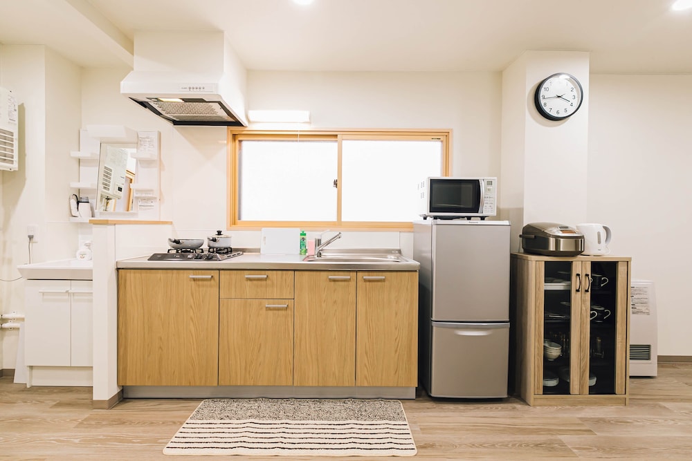 デラックス アパートメント 1 ベッドルーム 禁煙 サウナ (3) 専用簡易キッチン2 | TKD HOUSE 旭川