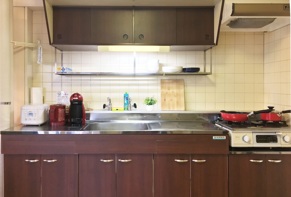 [新北海道スタイル推奨] アパートメント 専用簡易キッチン1 | 民泊札幌えんじゅ 中の島店 204 号室