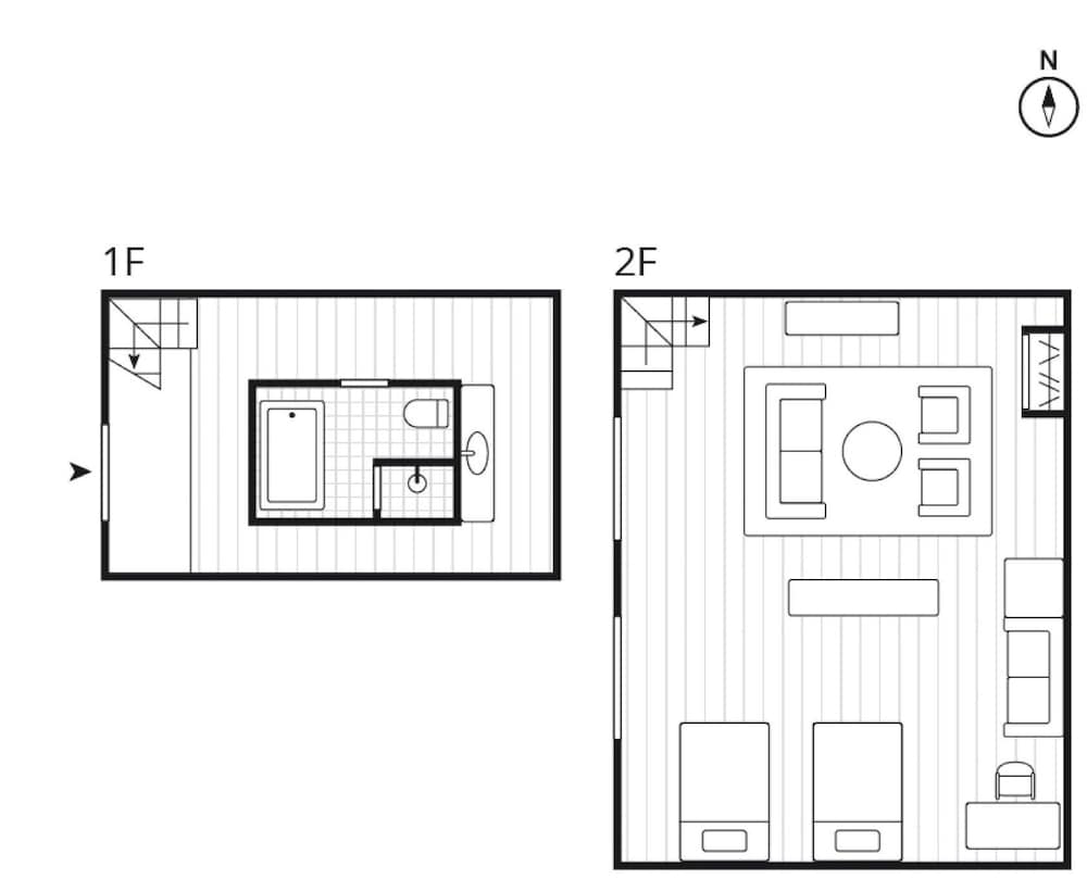 江戸期の土蔵 MUNE 501号室 89平米 禁煙 客室4 | NIPPONIA HOTEL 大洲 城下町
