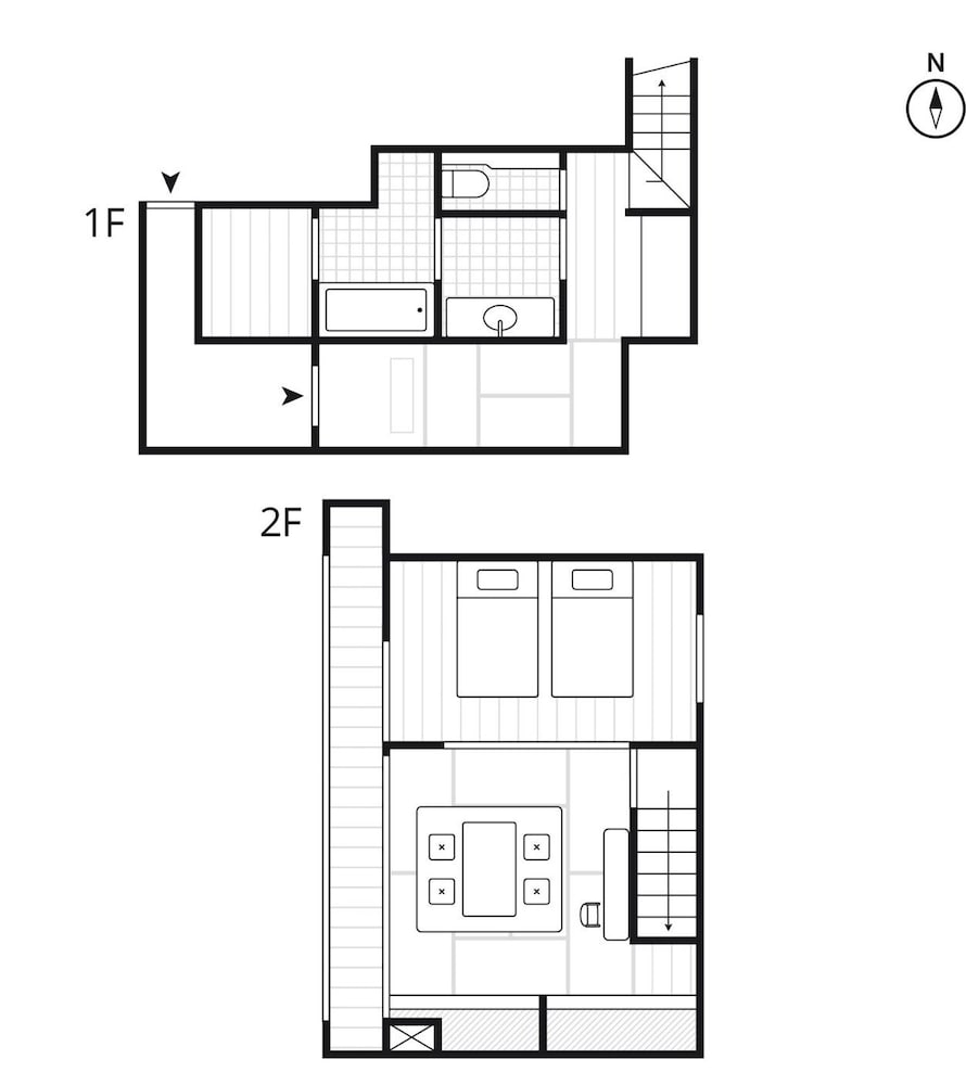 今岡製糸創設者の邸宅 YUKI 802号室 80平米 禁煙 客室3 | NIPPONIA HOTEL 大洲 城下町