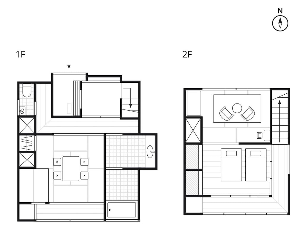 大洲城が見える SADA 103号室 50平米 禁煙 客室4 | NIPPONIA HOTEL 大洲 城下町
