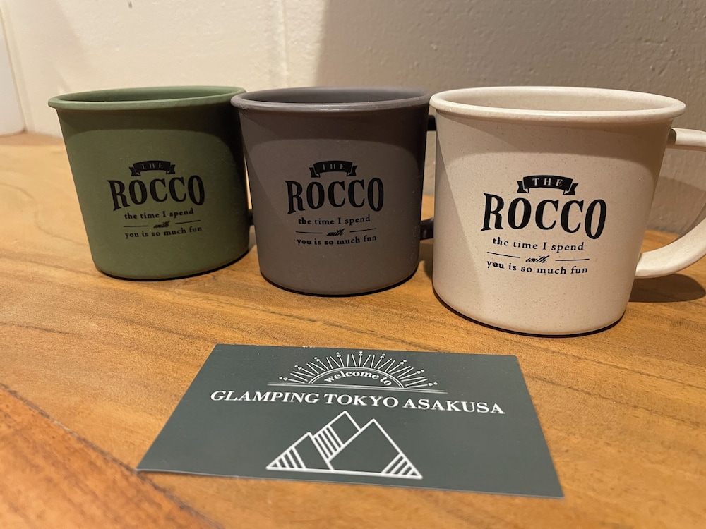 スタンダード ダブルルーム 共用バスルーム 客室5 | Glamping Tokyo Asakusa