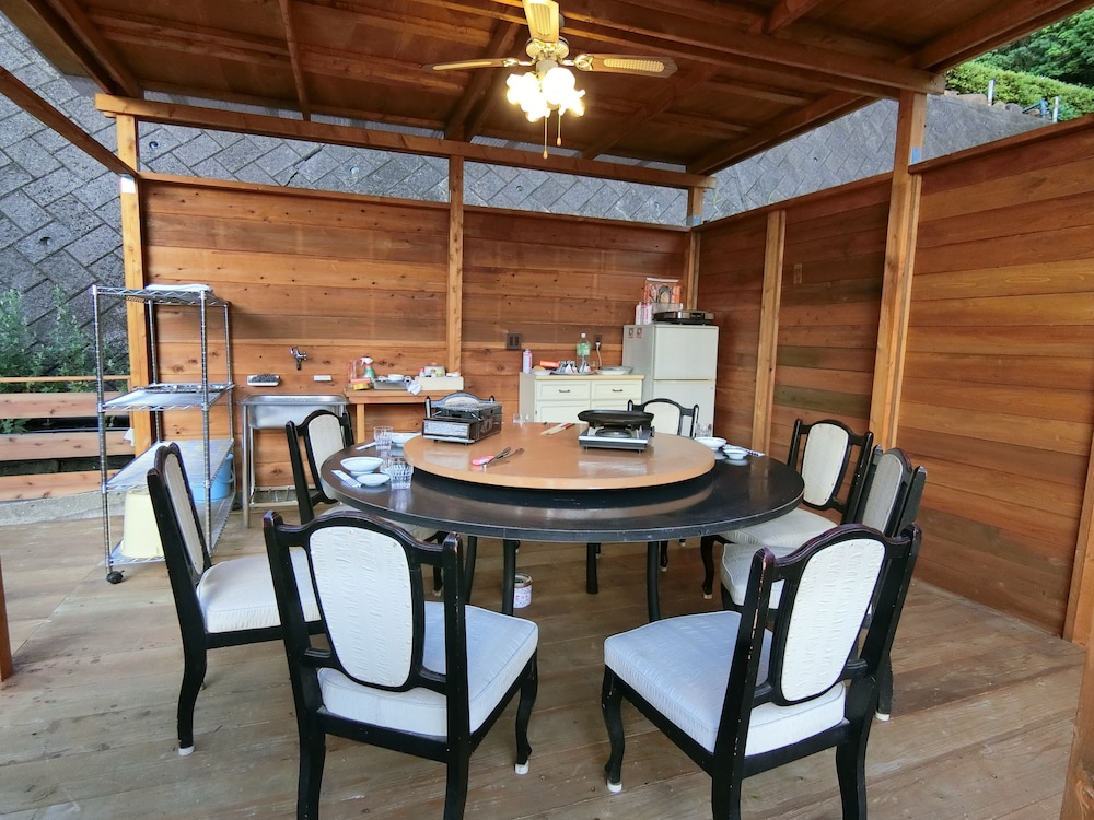 スーペリアファミリールーム (二段ベッド 170×100 センチメートル) テラス / パティオ8 | しらはまの宿 明時別荘