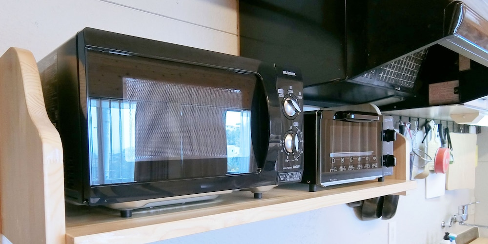 デラックス ヴィラ 1 ベッドルーム キッチン パーシャル オーシャン ビュー 電子レンジ0 | しらはまの宿 明時別荘